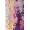 Surya Banshee BAN3344 Dark Purple Lime Area Rug 6 ft. X 9 ft. Rectangle