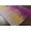 Surya Banshee BAN3344 Dark Purple Lime Area Rug 2 ft. 6 in. X 8 ft. Runner