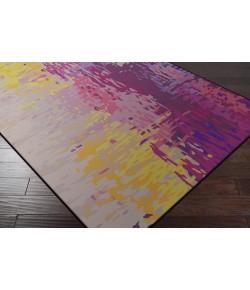 Surya Banshee BAN3344 Dark Purple Lime Area Rug 8 ft. X 11 ft. Rectangle