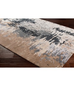 Surya Banshee BAN3399 Taupe Light Gray Area Rug 3 ft. 3 in. X 5 ft. 3 in. Rectangle