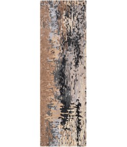 Surya Banshee BAN3399 Taupe Light Gray Area Rug 2 ft. 6 in. X 8 ft. Runner