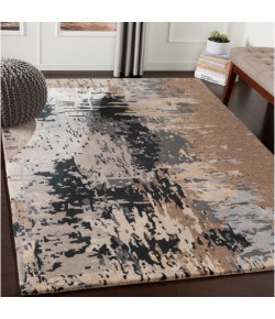 Surya Banshee BAN3399 Taupe Light Gray Area Rug 2 ft. 6 in. X 8 ft. Runner