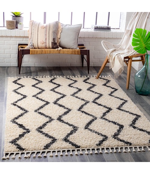BERBER SHAG RUG Livabliss Berber Shag BBE-2303-1014