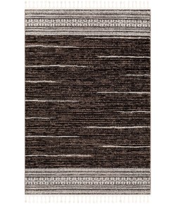 Livabliss Blackburn BBN2311 Black Dark Brown Area Rug 7 ft. 10 in. X 10 ft. Rectangle