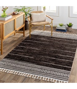 Livabliss Blackburn BBN2311 Black Dark Brown Area Rug 7 ft. 10 in. X 10 ft. Rectangle