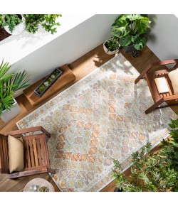 Livabliss Bodrum BDM2316 Ivory Burnt Orange Area Rug 8 ft. 10 in. X 12 ft. Rectangle