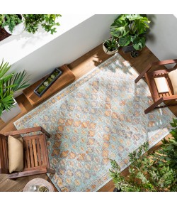 Livabliss Bodrum BDM2317 Ivory Burnt Orange Area Rug 8 ft. 10 in. X 12 ft. Rectangle