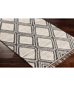 Livabliss Bedouin BDO2304 Black Cream Area Rug 6 ft. X 9 ft. Rectangle