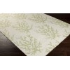 Surya Boardwalk BDW4008 Lime Ivory Area Rug 2 ft. 6 in. X 8 ft. Runner
