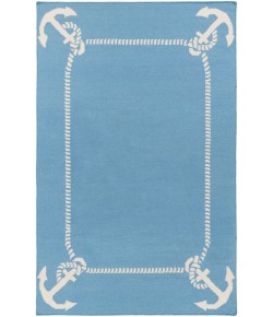 Surya Boardwalk BDW4036 Blue Beige Area Rug 9 ft. X 13 ft. Rectangle