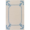 Surya Boardwalk BDW4037 Beige Blue Area Rug 9 ft. X 13 ft. Rectangle