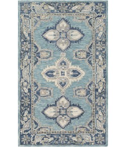Surya Bonifate BFT1000 Aqua Denim Area Rug 2 ft. X 3 ft. Rectangle