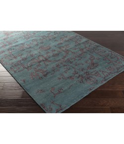 Surya Bagras BGR6002 Teal Area Rug 2 ft. X 3 ft. Rectangle
