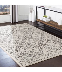 Surya Bahar BHR2318 Medium Gray Charcoal Area Rug 6 ft. 7 in. Square