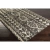 Surya Bjorn BJR1000 Black Khaki Area Rug 2 ft. 6 in. X 8 ft. Runner