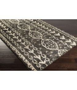 Surya Bjorn BJR1000 Black Khaki Area Rug 2 ft. 6 in. X 8 ft. Runner