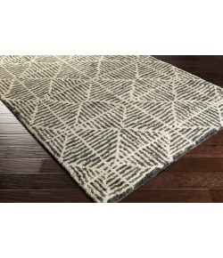 Surya Bjorn BJR1004 Black Khaki Area Rug 2 ft. X 3 ft. Rectangle