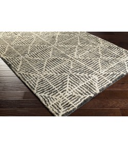 Surya Bjorn BJR1004 Black Khaki Area Rug 8 ft. X 11 ft. Rectangle