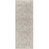 Livabliss Becki Owens Davina BOCC2300 Medium Gray Light Beige Area Rug 2 ft. 7 in. X 7 ft. 3 in. Runner