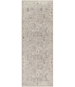Livabliss Becki Owens Davina BOCC2300 Medium Gray Light Beige Area Rug 2 ft. 7 in. X 7 ft. 3 in. Runner