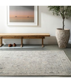 Livabliss Becki Owens Davina BOCC2300 Medium Gray Light Beige Area Rug 2 ft. 2 in. X 3 ft. 9 in. Rectangle