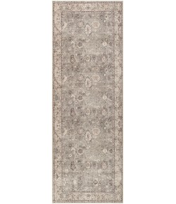 Surya Becki Owens Davina BOCC2301 Medium Gray Taupe Area Rug 2 ft. 7 in. X 7 ft. 3 in. Runner