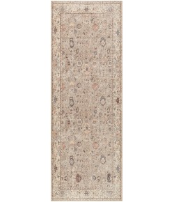 Livabliss Becki Owens Davina BOCC2302 Medium Gray Light Beige Area Rug 2 ft. 7 in. X 7 ft. 3 in. Runner