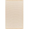 Livabliss Kimi BOKM2302 Light Grey Taupe Area Rug 3 ft. 11 in. X 5 ft. 7 in. Rectangle
