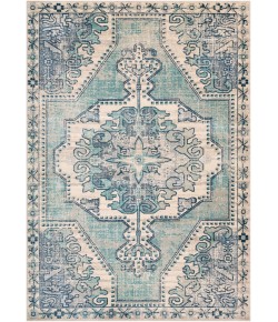 Livabliss Bohemian BOM2301 Teal Navy Area Rug 2 ft. 11 in. X 7 ft. 10 in. Runner