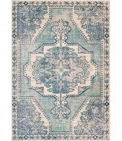 Livabliss Bohemian BOM2301 Teal Navy Area Rug 2 ft. X 2 ft. 11 in. Rectangle