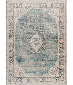 Livabliss Marlene BOMN2300 Ice Blue Blue Area Rug 5 ft. 3 in. X 7 ft. Rectangle