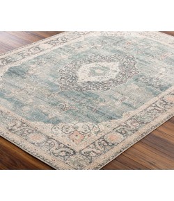 Surya Marlene BOMN2300 Ice Blue Blue Area Rug 2 ft. 7 in. X 7 ft. 3 in. Runner