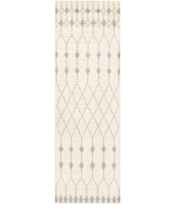 Surya Beni Ourain BON2300 Cream Light Gray Area Rug 2 ft. 6 in. X 8 ft. Runner