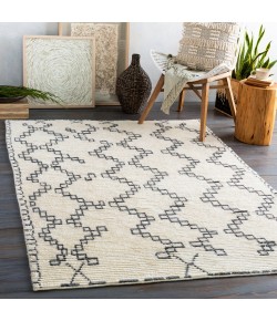 Surya Beni Ourain BON2301 Cream Medium Gray Area Rug 8 ft. 10 in. X 12 ft. Rectangle