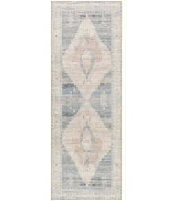 Surya Becki Owens Luca BONC2300 Light Grey Taupe Area Rug 2 ft. 7 in. X 7 ft. 3 in. Runner