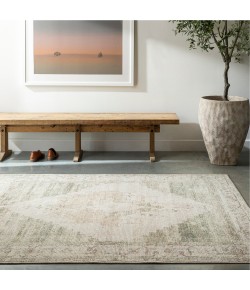 Livabliss Becki Owens Luca BONC2302 Light Grey Taupe Area Rug 6 ft. 7 in. X 9 ft. Rectangle