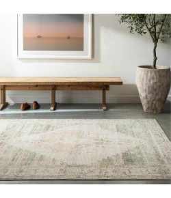 Livabliss Becki Owens Luca BONC2302 Light Grey Taupe Area Rug 2 ft. 7 in. X 7 ft. 3 in. Runner