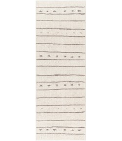 Livabliss Becki Owens Rivi BORC2300 Ivory Black Area Rug 2 ft. 7 in. X 7 ft. 3 in. Runner