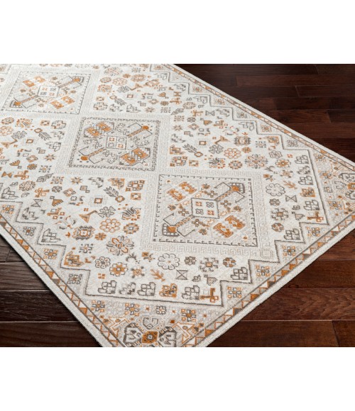Basel BOS-2309 6'5" x 9' Machine Woven Rug