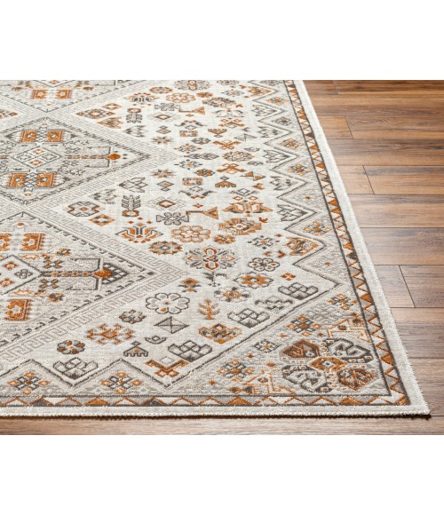 Basel BOS-2309 6'5" x 9' Machine Woven Rug
