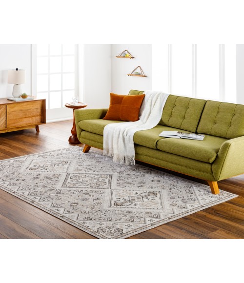 Basel BOS-2310 5'1" x 7' Machine Woven Rug