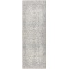 Livabliss Becki Owens Margot BOSC2300 White Light Sage Area Rug 2 ft. 7 in. X 7 ft. 3 in. Runner