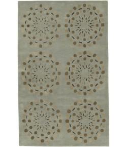 Surya Bombay BST428 Medium Gray Dark Brown Area Rug 9 ft. X 13 ft. Rectangle