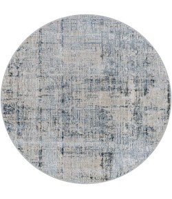 Livabliss Brunswick BWK2300 Pale Blue Dusty Sage Area Rug 6 ft. 7 in. Round