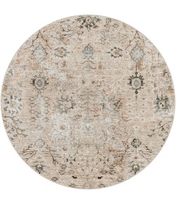 Livabliss Brunswick BWK2311 Taupe Light Beige Area Rug 7 ft. 10 in. Round