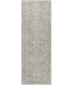 Livabliss Brunswick BWK2313 Beige Khaki Area Rug 2 ft. 7 in. X 7 ft. 3 in. Runner