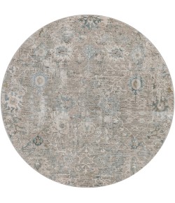 Livabliss Brunswick BWK2315 Dusty Sage Light Beige Area Rug 7 ft. 10 in. Round