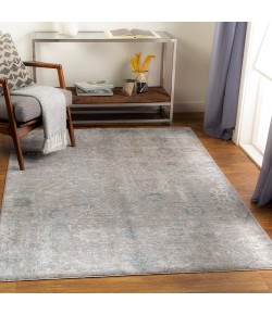 Livabliss Brunswick BWK2315 Dusty Sage Light Beige Area Rug 7 ft. 10 in. Round