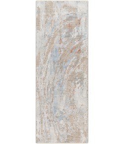 Livabliss Brunswick BWK2337 Light Grey Taupe Area Rug 2 ft. 7 in. X 10 ft. Runner