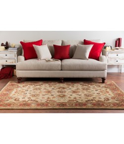 Livabliss Caesar CAE1001 Camel Burnt Orange Area Rug 6 ft. Square